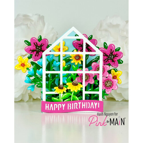 Pink and Main - Dies - Fun Sentiment Banners Set 2