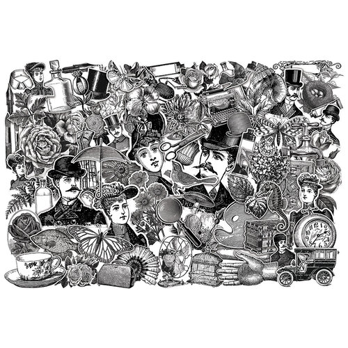 Idea-ology - Tim Holtz - Layers - Engraving 2 Idea-ology - Tim Holtz - Layers - Engraving