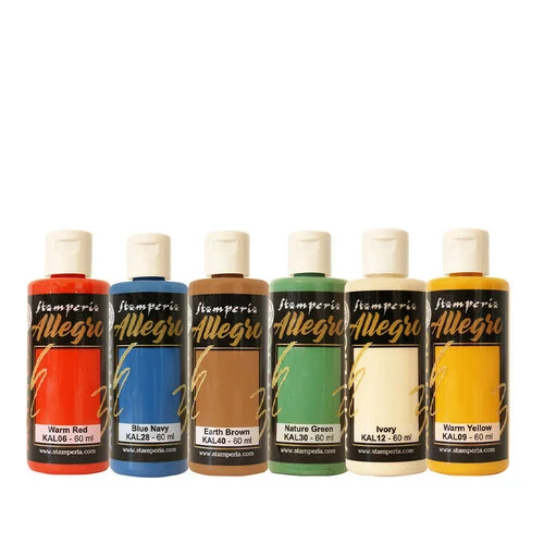 Stamperia - Hidden Grove Collection - Allegro Paint - 6 Pack 1 Stamperia - Hidden Grove Collection - Allegro Paint - 6 Pack