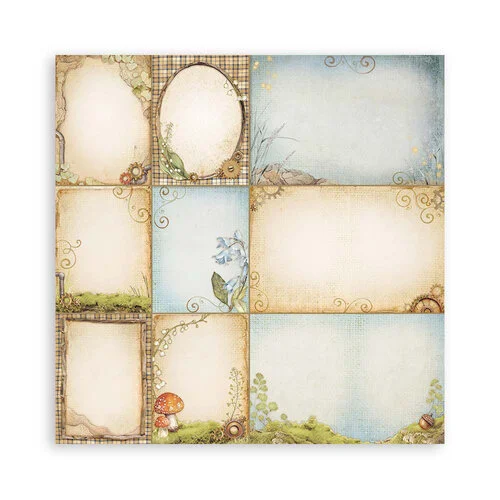 Stamperia - Hidden Grove Collection - 12 x 12 Paper Pad - Single Face 22 Stamperia - Hidden Grove Collection - 12 x 12 Paper Pad - Single Face