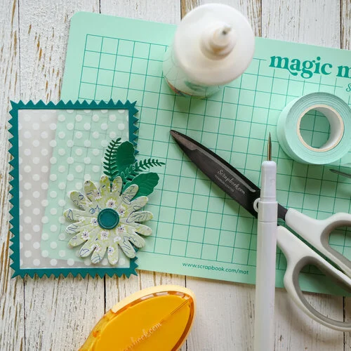 Scrapbook.com - Magic Mat - Mint Edition - Standard - Cutting Pad for Select Machines - 6.125 x 8.75 19 Scrapbook.com - Magic Mat - Mint Edition - Standard - Cutting Pad for Select Machines - 6.125 x 8.75