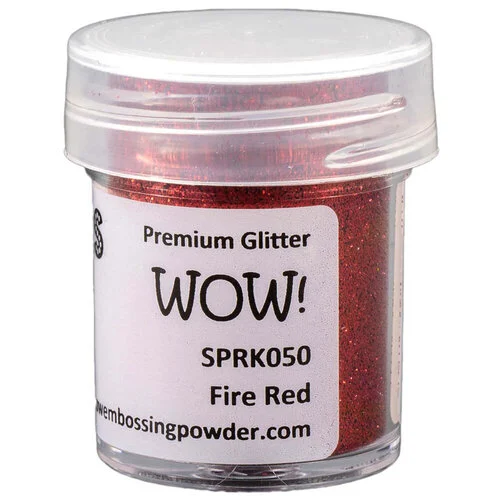 WOW! - Premium Sparkles Collection - Fire Red 2 WOW! - Premium Sparkles Collection - Fire Red