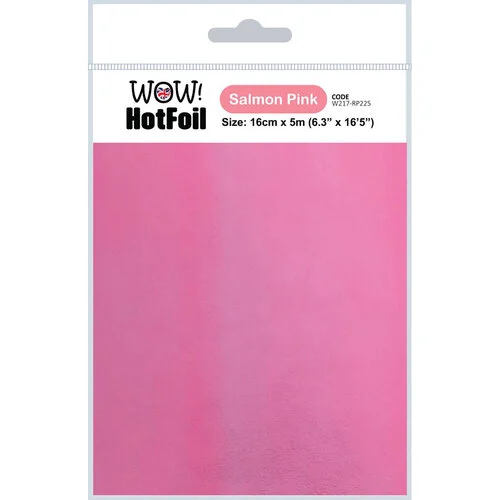 Wow! Embossing Powders - Hot Foil Collection - Salmon Pink 1 Wow! Embossing Powders - Hot Foil Collection - Salmon Pink