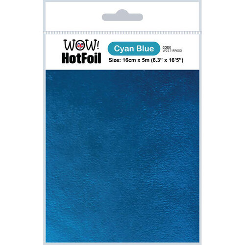 Wow! Embossing Powders - Hot Foil Collection - Cyan Blue 1 Wow! Embossing Powders - Hot Foil Collection - Cyan Blue