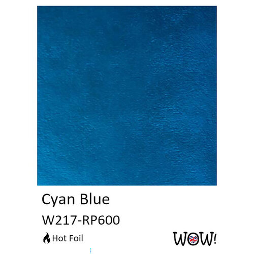 Wow! Embossing Powders - Hot Foil Collection - Cyan Blue 2 Wow! Embossing Powders - Hot Foil Collection - Cyan Blue