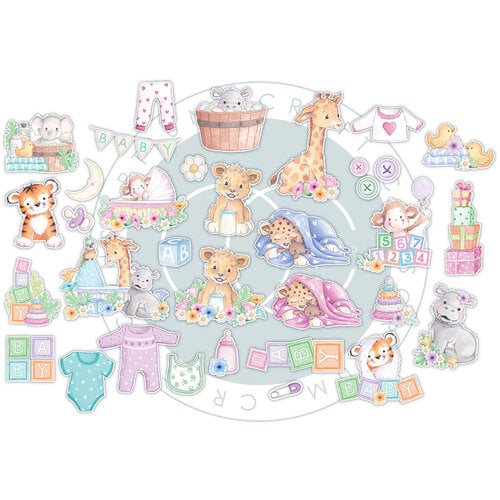 Craft Consortium - Little Ones Collection - Chipboard Ephemera