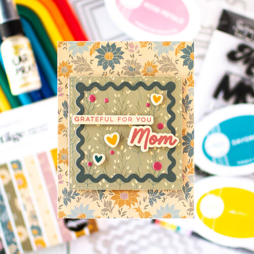 Scrapbook.com - Coordinating Die Set - Thank You for Everything