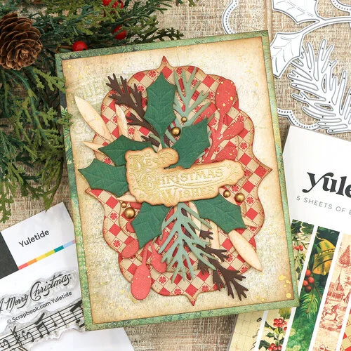 Scrapbook.com - Coordinating Die Set - Yuletide 3 Scrapbook.com - Coordinating Die Set - Yuletide