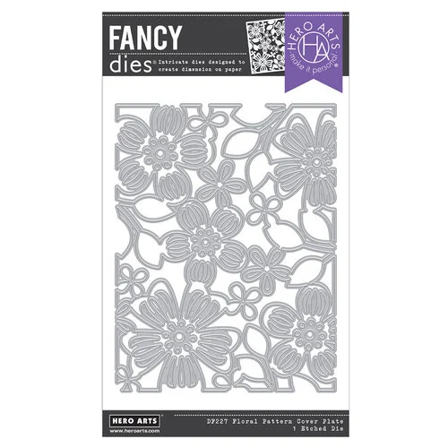 Hero Arts - Friendship Bloom Collection - Fancy Dies - Floral Pattern 1 Hero Arts - Friendship Bloom Collection - Fancy Dies - Floral Pattern