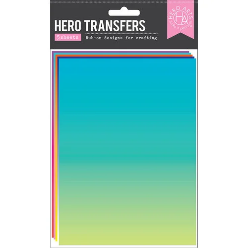 Hero Arts - Chasing Rainbows Collection - Hero Transfers - Sky Ombres