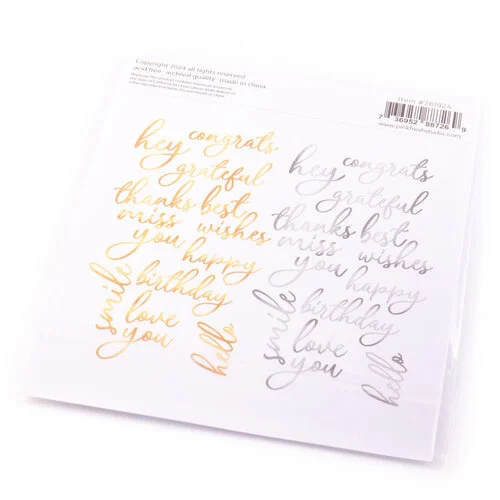 Pinkfresh Studio - Joyful Blooms Collection - Ephemera - Sentiments 1 Pinkfresh Studio - Joyful Blooms Collection - Ephemera - Sentiments