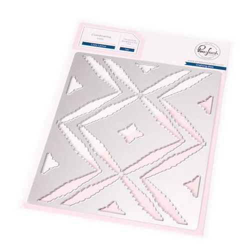 Pinkfresh Studio - Joyful Blooms Collection - Dies - Leafy Lattice