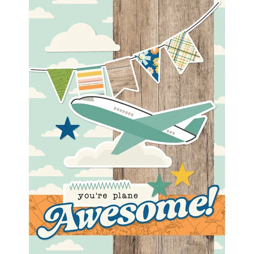 Simple Stories - Happy Travels Collection - Simple Cards - Card Kit