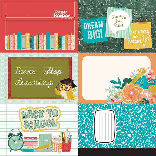 Simple Stories - Book Fair Collection - 12 x 12 Double Sided Paper - 4 x 6 Elements 2 Simple Stories - Book Fair Collection - 12 x 12 Double Sided Paper - 4 x 6 Elements