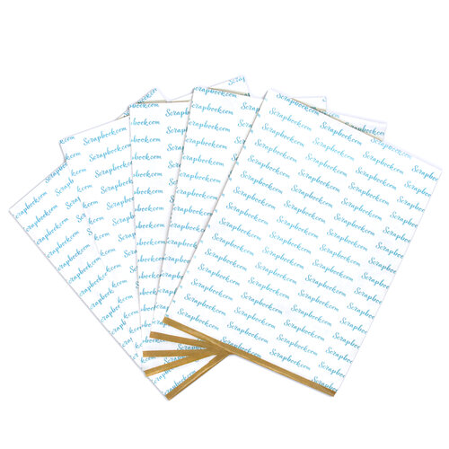 Scrapbook.com - Shimmer Flakes and Clear 8.5" x 11" Adhesive Sheets Bundle 1