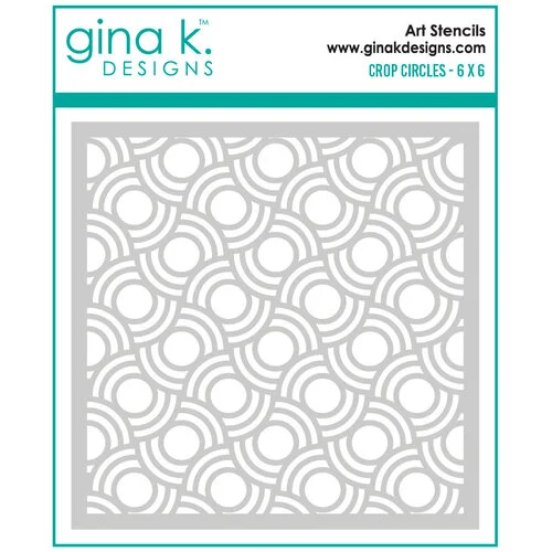 Gina K Designs - Stencils - Crop Circles 1 Gina K Designs - Stencils - Crop Circles