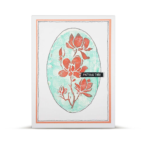 AALL and Create - Ethereal Garden Collection - Stencils - Magnolia Sway