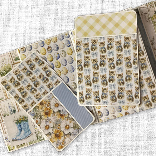 Paper Rose - Rustic Spring Collection - Embossed Die Cuts 2 Paper Rose - Rustic Spring Collection - Embossed Die Cuts