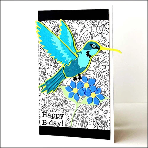 Elizabeth Craft Designs - Sunny Days Collection - Dies - Layered Hummingbird 8 Elizabeth Craft Designs - Sunny Days Collection - Dies - Layered Hummingbird
