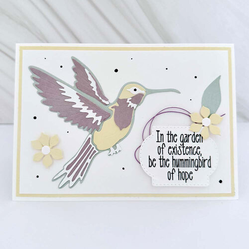 Elizabeth Craft Designs - Sunny Days Collection - Dies - Layered Hummingbird 9 Elizabeth Craft Designs - Sunny Days Collection - Dies - Layered Hummingbird