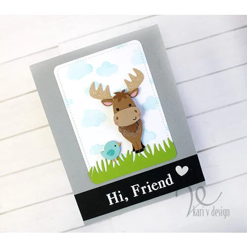 Scrapbook.com - Clear Photopolymer Stamp Set - Classic Alpha Upper