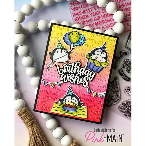 Pink and Main - Dies - Party Penguins 2 Pink and Main - Dies - Party Penguins