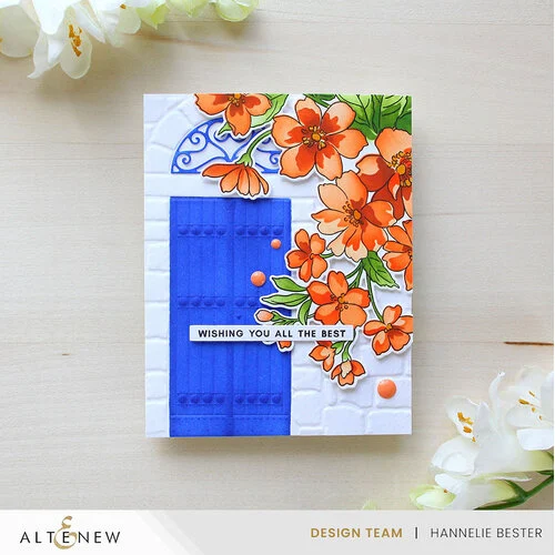 Altenew - Enamel Dots - Tropical Tango