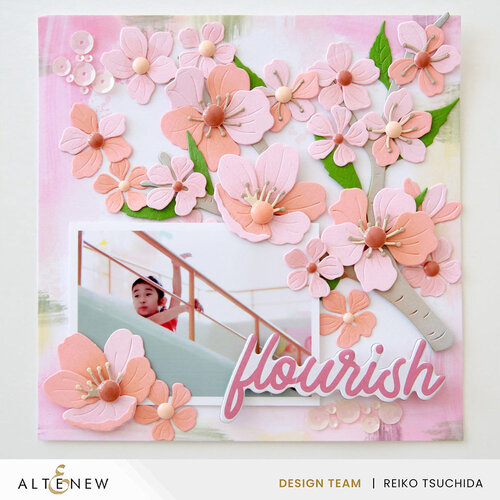 Altenew - Enamel Dots - Tropical Tango