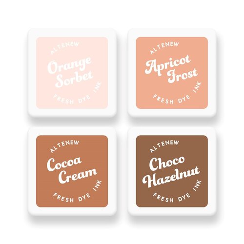 Altenew - Fresh Dye Ink Pad - Mini Cube Set - Dessert Dreams 1 Altenew - Fresh Dye Ink Pad - Mini Cube Set - Dessert Dreams