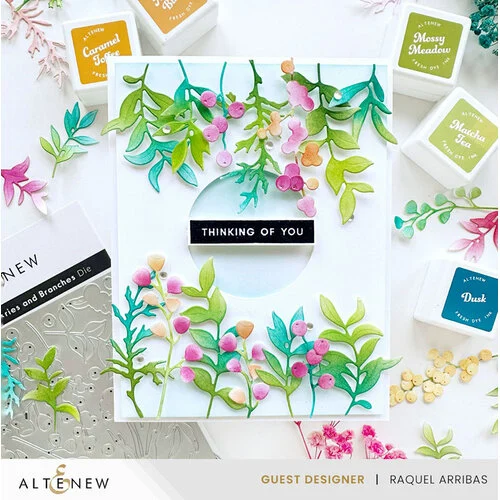 Altenew - Dies - Zero-Waste - Berries And Branches 7 Altenew - Dies - Zero-Waste - Berries And Branches