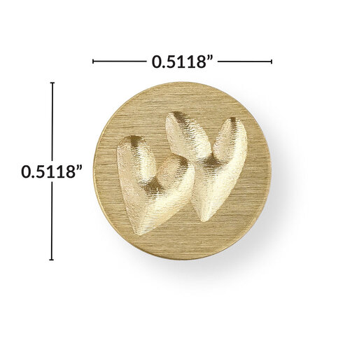 Altenew - Wax Seal Stamp - Mini Double Hearts