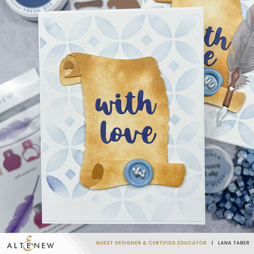 Altenew - Wax Seal Stamp - Mini Double Hearts