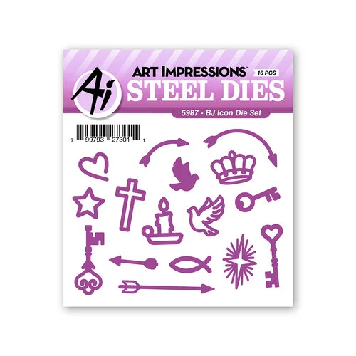 Art Impressions - Bible Journaling Collection - Dies - Icons