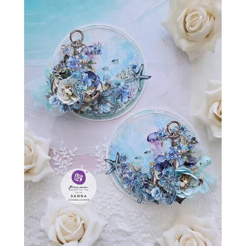 Prima - A Mermaid's Tale Collection - 6 x 6 Paper Pad 3 Prima - A Mermaid's Tale Collection - 6 x 6 Paper Pad