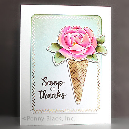 Penny Black - Creative Dies - Flower Scoops 3 Penny Black - Creative Dies - Flower Scoops
