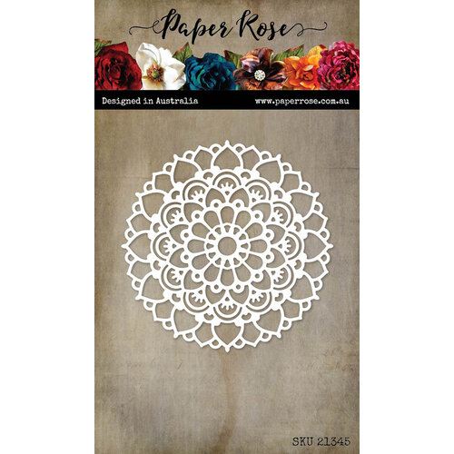 Paper Rose - Dies - Mandala Flower 1 Paper Rose - Dies - Mandala Flower