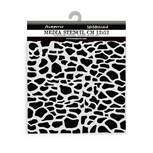 Stamperia - Silent Sea Collection - Stencils - Stones