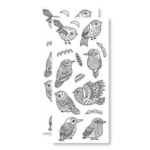 Brutus Monroe - Free Style Panels - Sketchy Birds 1 Brutus Monroe - Free Style Panels - Sketchy Birds