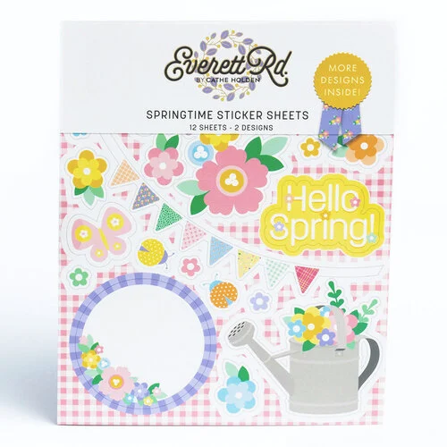 Everett Rd - Springtime Collection - Sticker Sheets 2 Everett Rd - Springtime Collection - Sticker Sheets