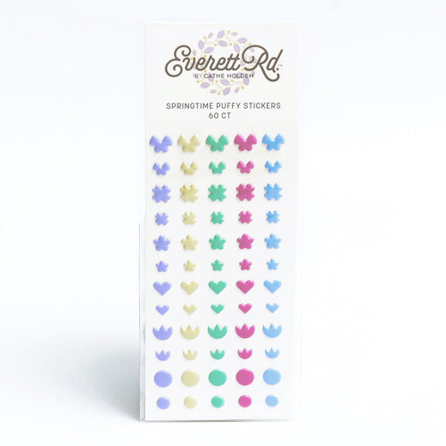 Everett Rd - Springtime Collection - Acrylic Puffy Stickers