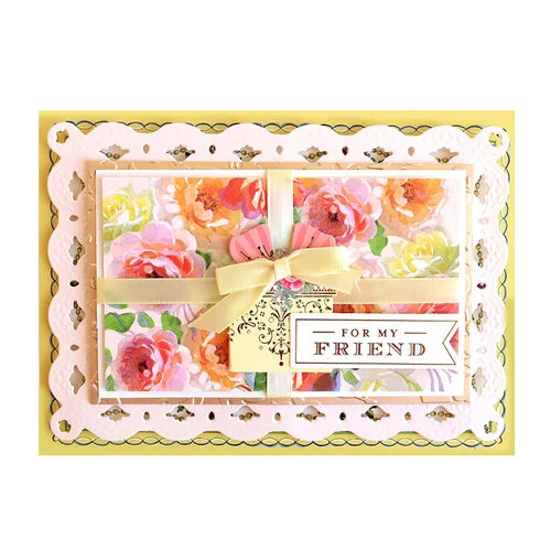 Anna Griffin - Rub-On Transfers - Hydrangea and Rose 4 Anna Griffin - Rub-On Transfers - Hydrangea and Rose