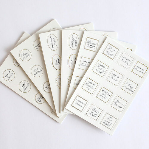Anna Griffin - Stickers - Mini Sentiment