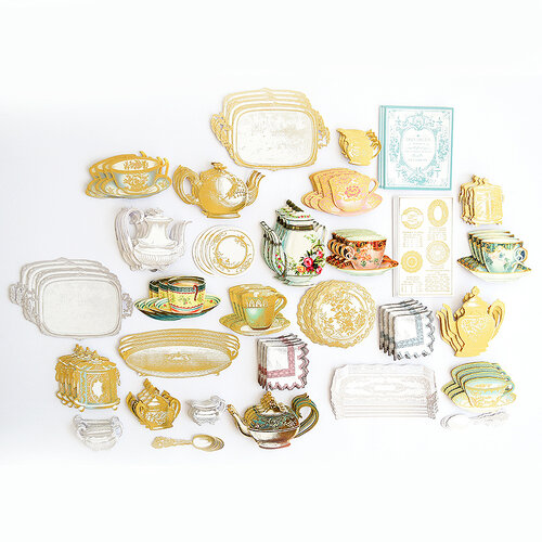 Anna Griffin - Embellishments - Favorite Tea