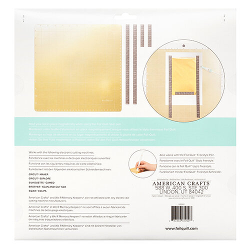 We R Makers - Tools - Foil Quill - 12 x 12 - Magnetic Mat