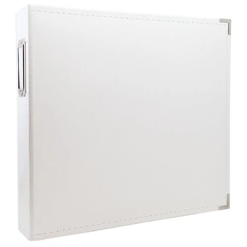 Scrapbook.com - 12x12 Three Ring Album - White