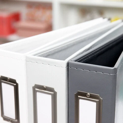 Scrapbook.com - 12x12 Three Ring Album - White