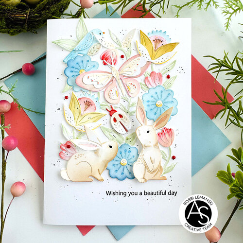 Alex Syberia Designs - Layering Stencils - Spring Meadow