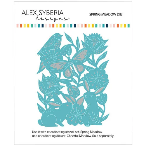 Alex Syberia Designs - Dies - Spring Meadow 1 Alex Syberia Designs - Dies - Spring Meadow