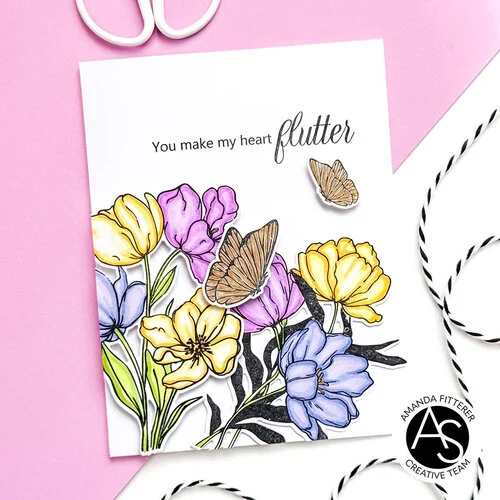Alex Syberia Designs - Dies - Tulips in Bloom