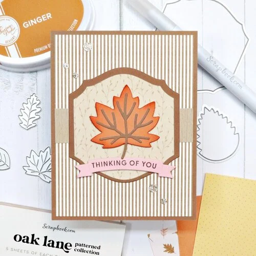 Scrapbook.com - Oak Lane - Patterned Cardstock Paper Pad - Double Sided - A2 - 4.25 x 5.5 - 40 Sheets 11 Scrapbook.com - Oak Lane - Patterned Cardstock Paper Pad - Double Sided - A2 - 4.25 x 5.5 - 40 Sheets
